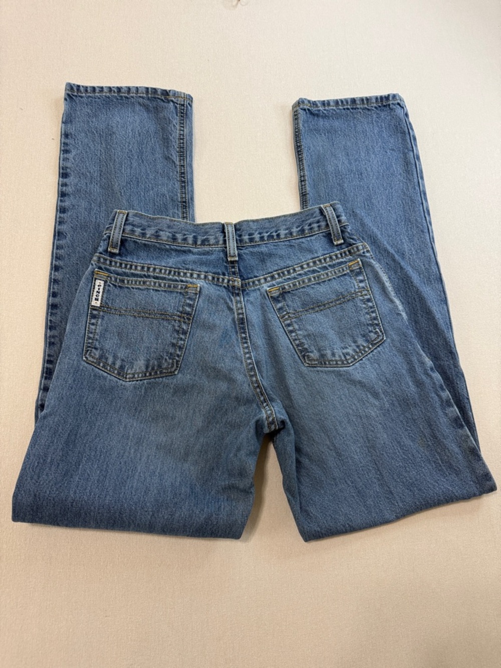 Cinch Men's Bootcut Jeans in Light Blue Denim